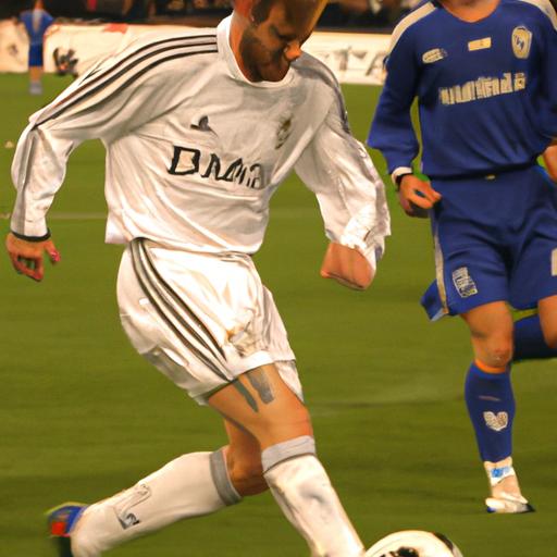 David Beckham thi đấu cho Real Madrid