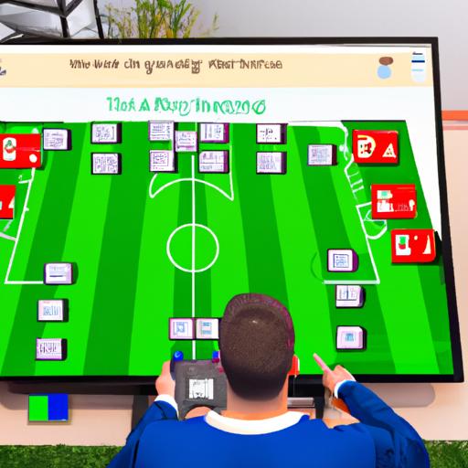 Người chơi điều chỉnh hình thức trong FIFA Online 4