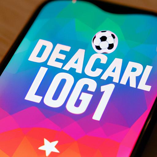 Màn hình điện thoại hiển thị biểu tượng ứng dụng Dream League Soccer 2022