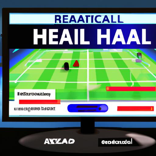 Màn hình máy tính hiển thị game Real football bị hack