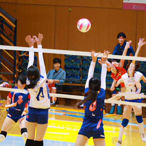 Trận đấu bóng chuyền với tỷ số 25-10, 25-12