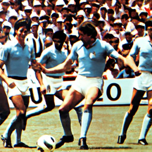 Hình ảnh lịch sử của đội tuyển quốc gia Uruguay thi đấu tại giải đấu World Cup đầu tiên