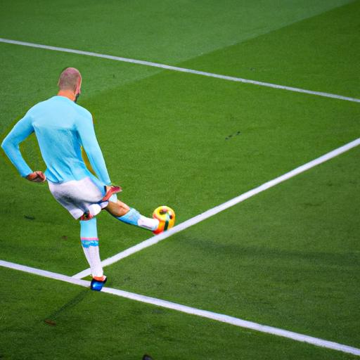 Chân sút hàng đầu Premier League thực hiện quả phạt góc
