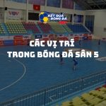 Các vị trí trong bóng đá sân 5: Hướng dẫn chi tiết từ A-Z cho người mới